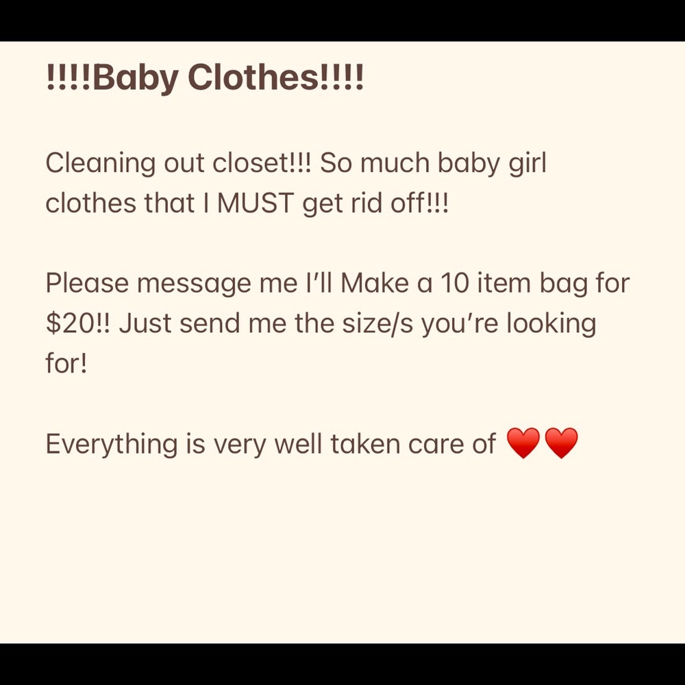 Baby GIRL clothes & shoes!!